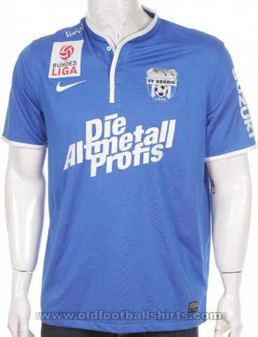Grödig Home φανέλα ποδόσφαιρου 2013 - 2014