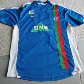 Créteil-Lusitanos Home football shirt (unknown year) sponsored by SNB