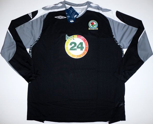 Maillot Extérieur Blackburn Rovers 2007/2008 - Umbro - Homme - Taille S - Occasion