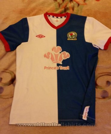 Blackburn Rovers Home baju bolasepak 2011 - 2012
