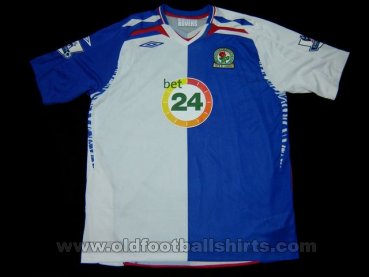 Blackburn Rovers Home football shirt 2007 - 2008