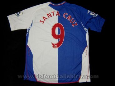 Blackburn Rovers Home football shirt 2007 - 2008