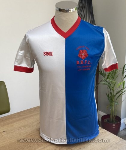 Blackburn Rovers Camisa da Copa camisa de futebol 1987