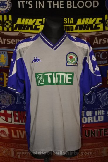 Blackburn Rovers אימון חולצת כדורגל 2000 - 2001