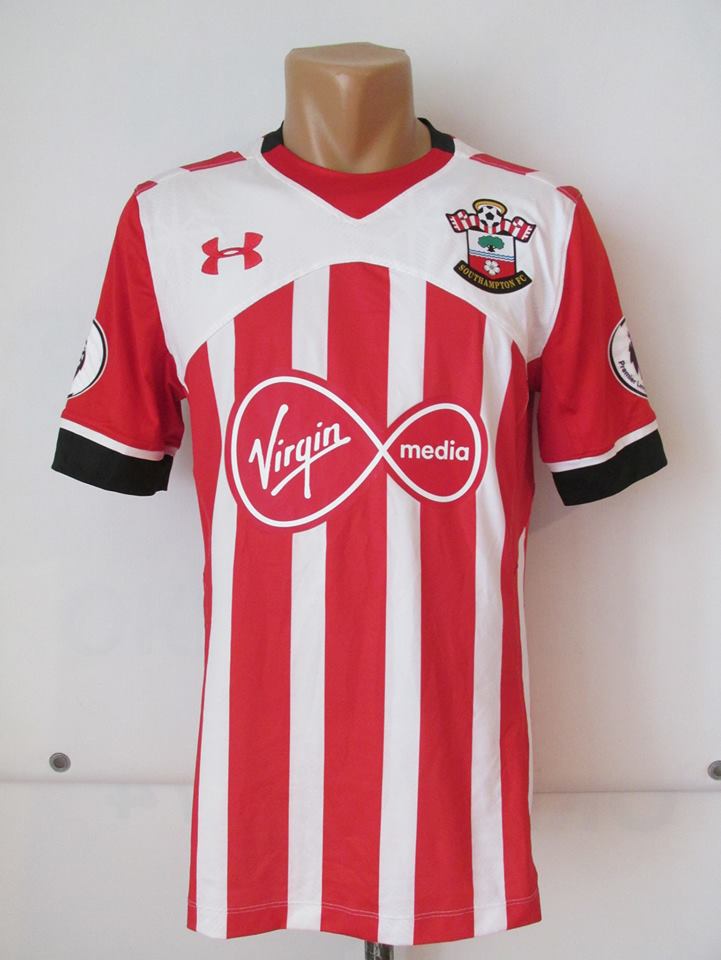 vêtements officiels homme - Maillot Under Armour Southampton FC 18/19 Domicile - Rouge - 1315406-602 | Pro:Direct Soccer