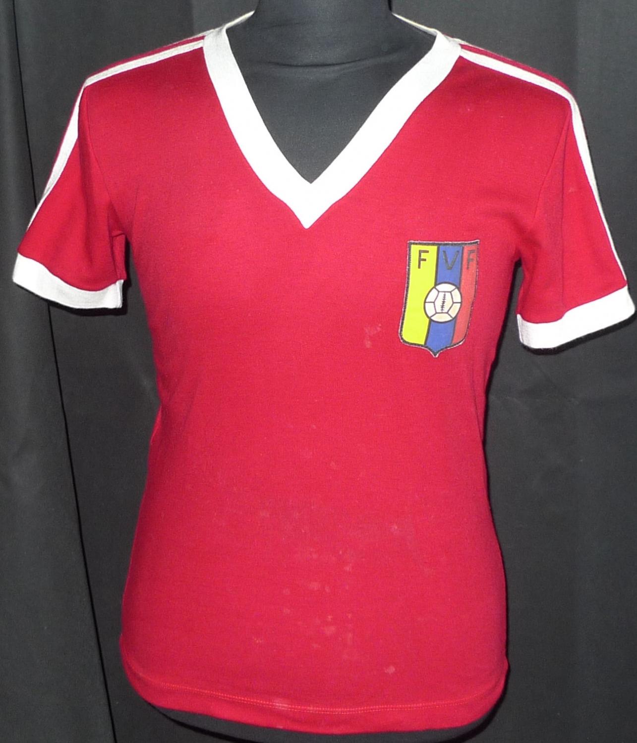 Maillot Vintage Venezuela N°9 ATLETICA - Domicile, Manches Courtes, Taille XL
