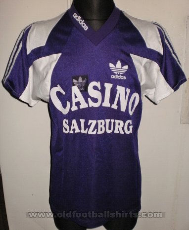 Austria Salzburg Home football shirt 1991 - 1992