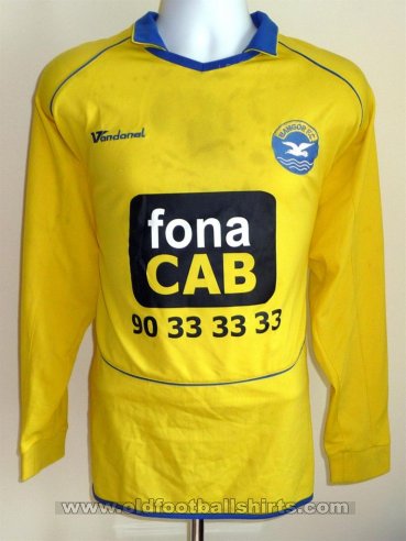 Bangor FC Home football shirt 2008 - 2009