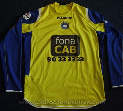 Bangor FC Home football shirt 2007 - 2008
