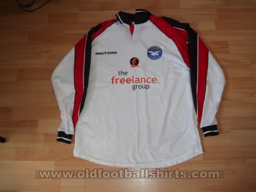 Bangor FC Away football shirt 2003 - 2004