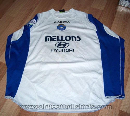 Bangor FC Away football shirt 2007 - 2008