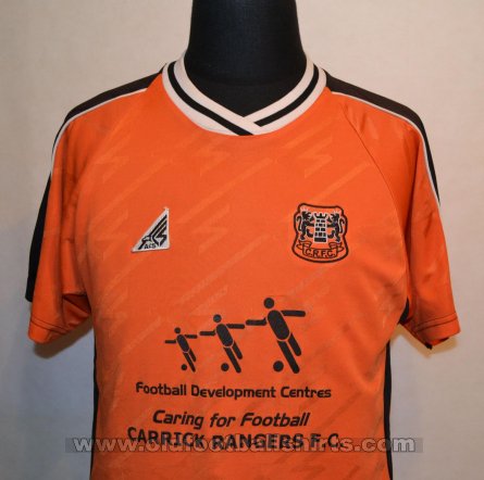 Carrick Rangers Home football shirt 2003 - 2004