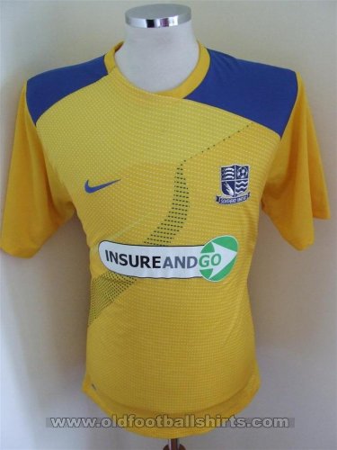 Southend United Terceira camisa de futebol 2008 - 2009