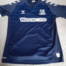 Southend United Home football shirt 2020 - 2021 sponsored by Watchlotto