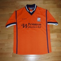 Southend United Away football shirt 2000 - 2001 sponsored by Wyndham Plastics