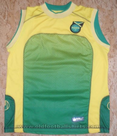 Jamaica Training/Leisure football shirt 2004 - 2006