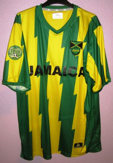 Jamaica Training/Leisure football shirt 2005