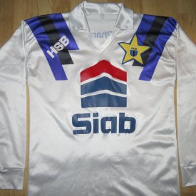 IK Sirius Fotboll Away football shirt 1995 sponsored by Siab