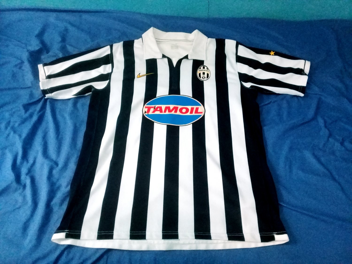 Maillot Domicile Juventus 2006-2007 - Nike Taille XL - État Moyen (Vintage)