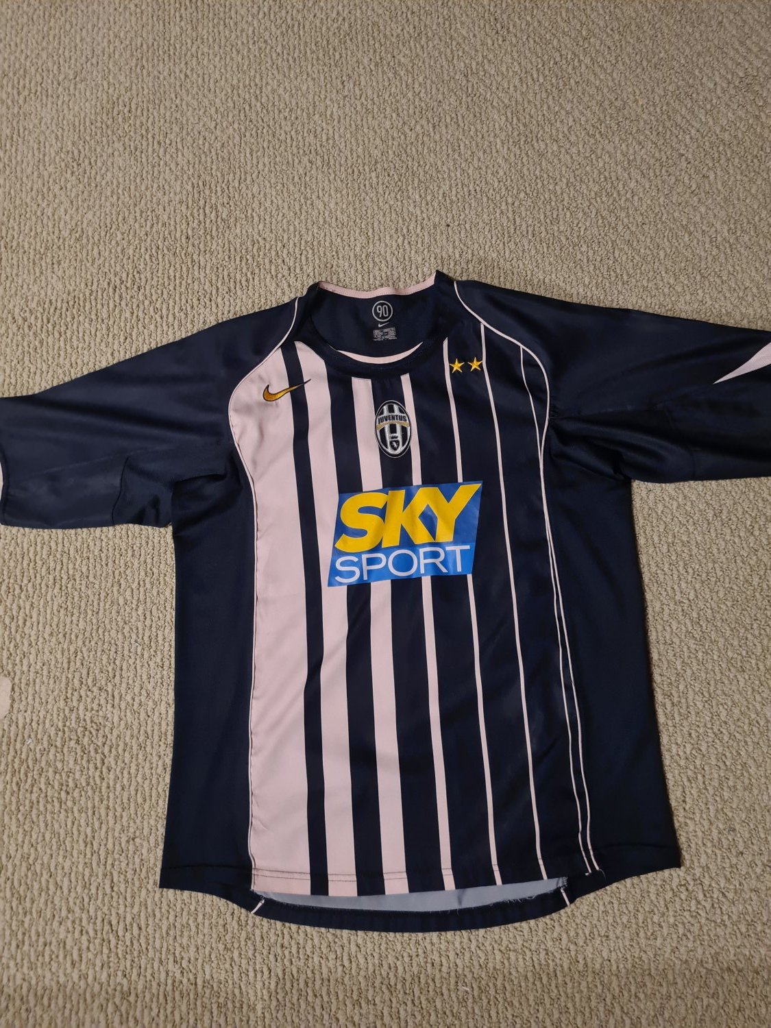 SCARPI GENOA 2004-2005 SHIRT MAGLIA CALCIO FOOTBALL SOCCER