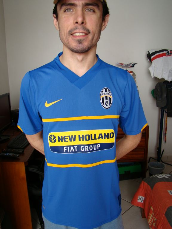 【新品、タグ付き】 ユベントス2007-2008ユニフォーム　アウェイ ユベントス ユニフォームショップ 2007-2008 Juventus Home