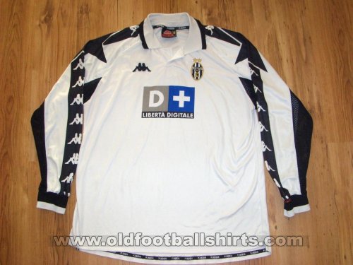 Juventus Μακριά φανέλα ποδόσφαιρου 1998 - 1999