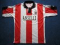 Stoke City Home baju bolasepak 1992 - 1993