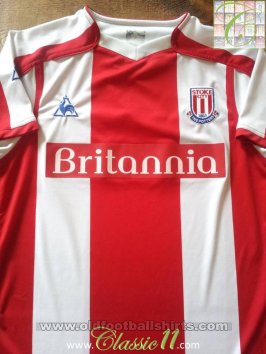 Stoke City Home baju bolasepak 2008 - 2009