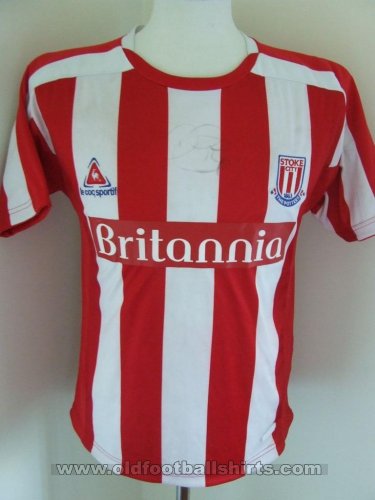 Stoke City Home football shirt 2007 - 2008