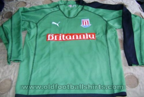 Stoke City Goalkeeper football shirt 2005 - 2006