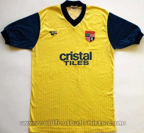 Stoke City Away football shirt 1986 - 1987
