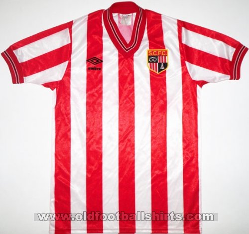 Stoke City Home football shirt 1985 - 1986