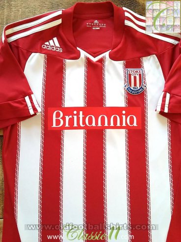 Stoke City Home football shirt 2010 - 2011