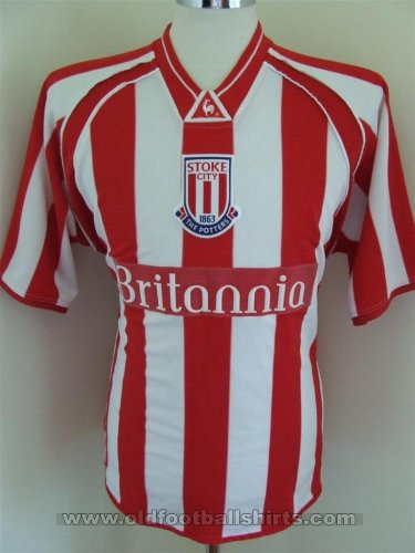 Stoke City Home football shirt 2001 - 2003