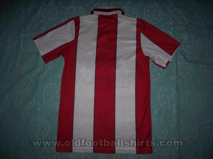 Stoke City Home football shirt 1995 - 1996. Sponsored by Broxap