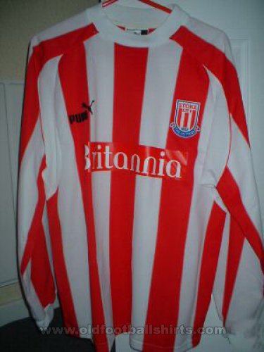 Stoke City Home football shirt 2003 - 2004
