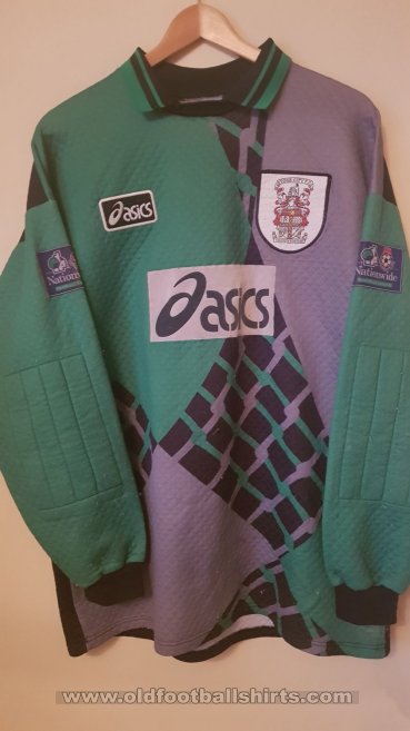 Stoke City Goalkeeper football shirt 1996 - 1997