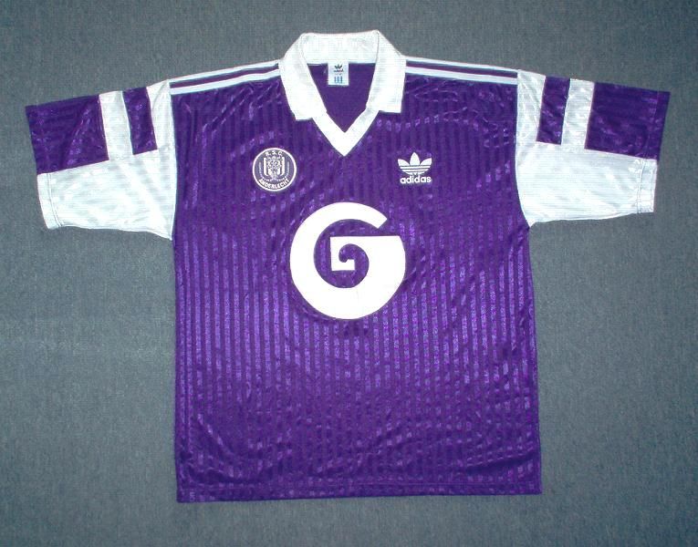 Maillot Gardien Anderlecht Vintage 90's – Adidas – Très Bon état