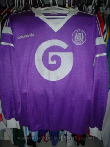 Anderlecht Away football shirt 1987 - 1988