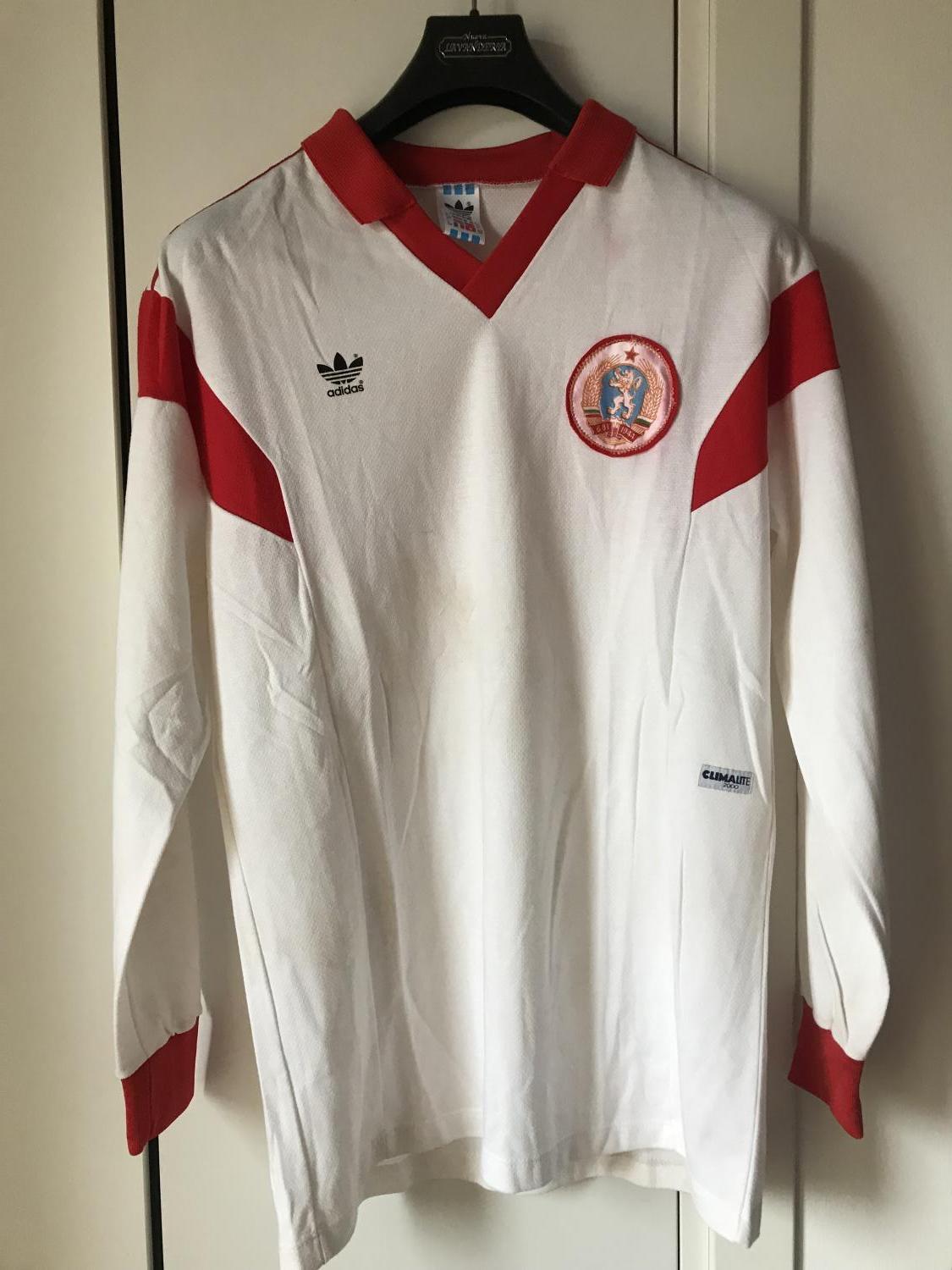 Maillot Domicile Bulgarie 1988 - Réplique, Toutes Tailles, Manches Courtes, Football, Neuf
