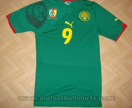 Cameroon Home football shirt 2009 - 2011