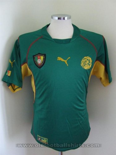 Cameroon Home football shirt 2002 - 2003