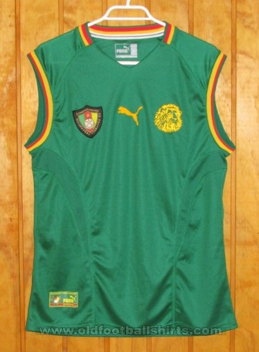 Cameroon Home football shirt 2002 - 2003