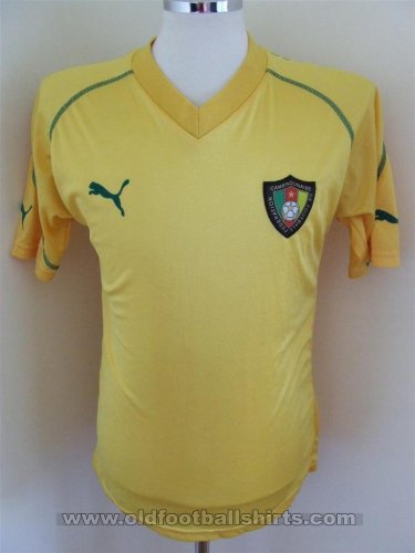 Cameroon Training/Leisure football shirt 2003 - 2004