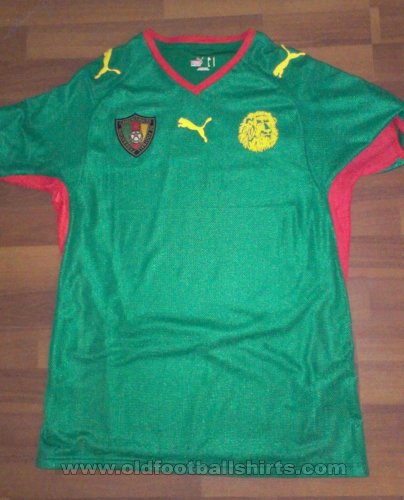 Cameroon Home football shirt 2008 - 2009