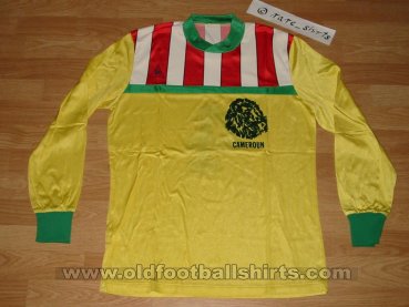 Cameroon Away football shirt 1986