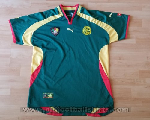 Cameroon Home football shirt 2000 - 2001