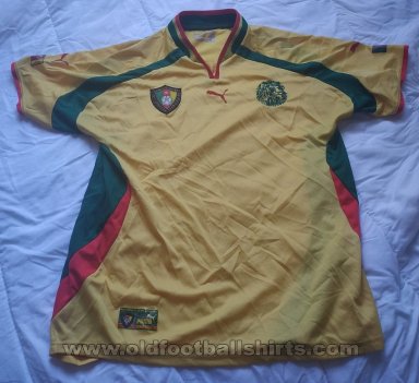 Cameroon Away football shirt 2000 - 2001