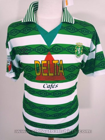 Campomaiorense Home football shirt 1997 - 1998