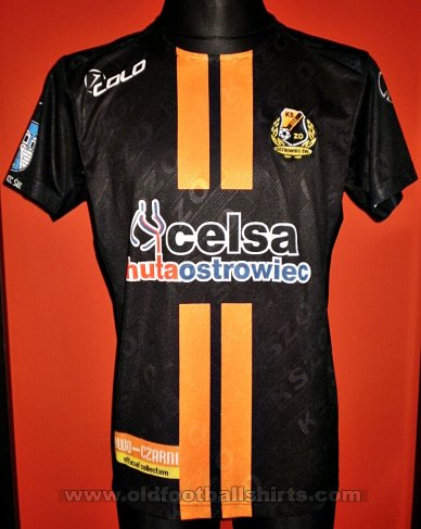 KSZO Ostrowiec Świętokrzyski Away football shirt 2009 - 2010